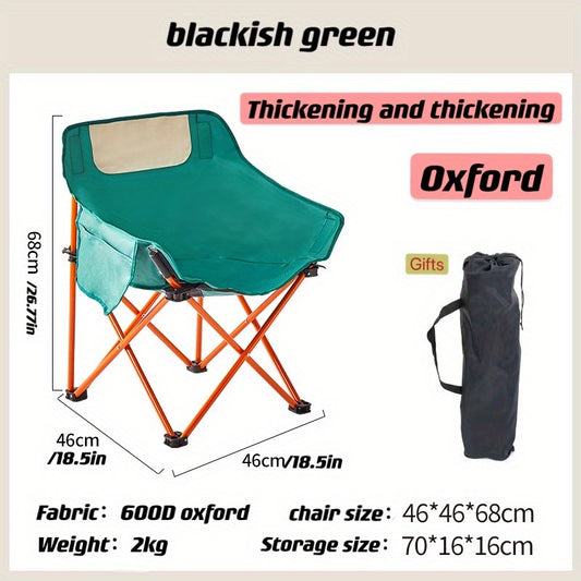 Portable Folding Chair for Outdoor Fishing and Camping