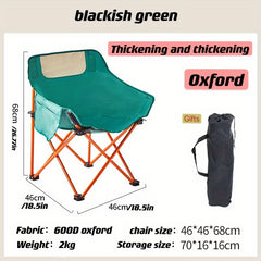 Portable Folding Chair for Outdoor Fishing and Camping