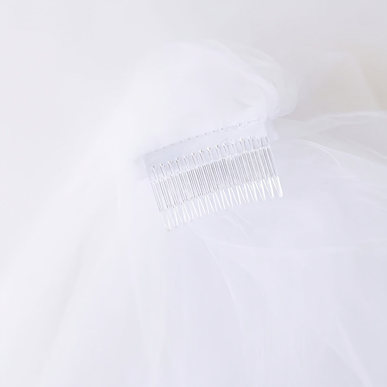 Custom Name Bridal Veil Romantic Princess Style Wedding Shower Veil
