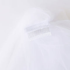 Custom Name Bridal Veil Romantic Princess Style Wedding Shower Veil