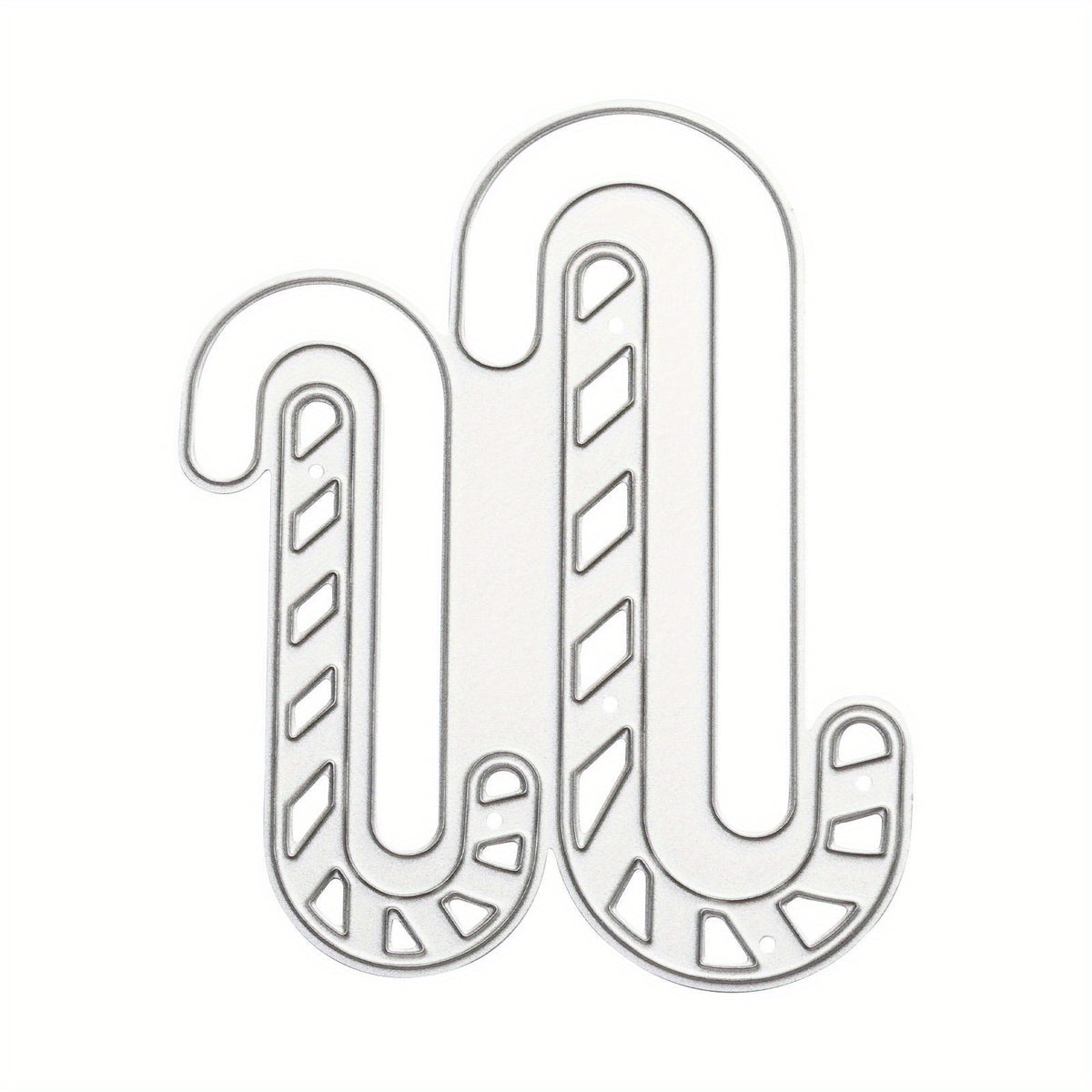 Christmas Metal Cutting Dies Candy Cane Die Cuts Embossing Stencil