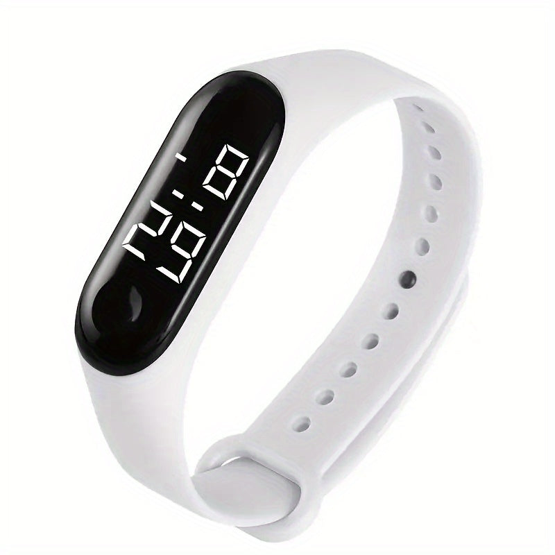 Waterproof Silicone LED Sports Watch for Kids
