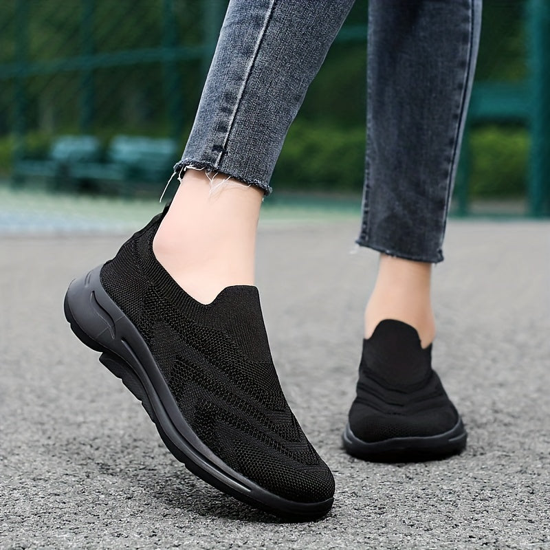 Women's Comfy Sock Sneakers Lightweight Slip On Sports Shoes