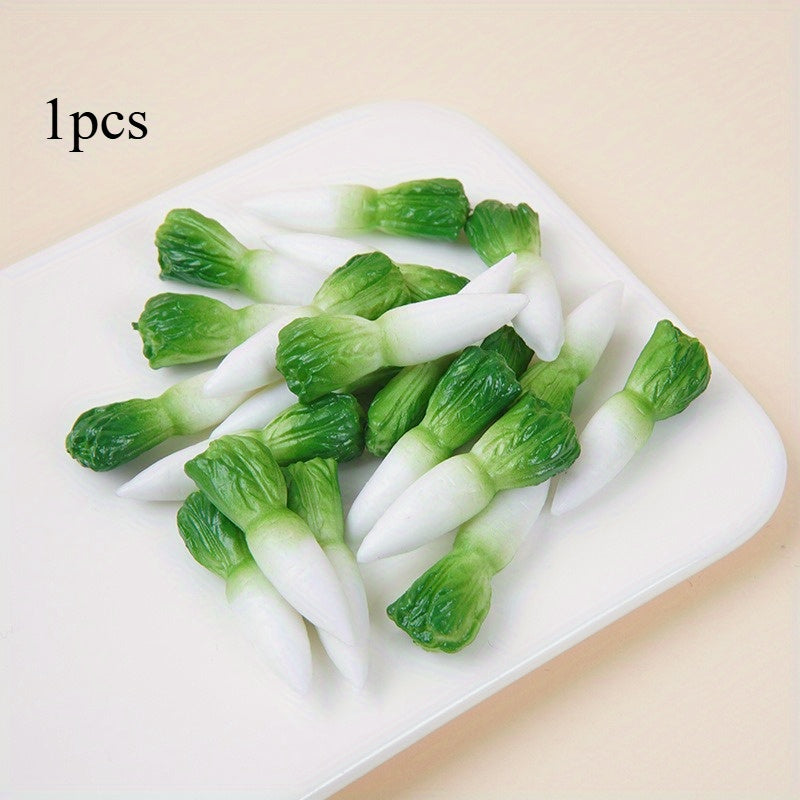 PVC Mini Radish DIY Kitchen Play Toy Food Micro Landscape Decoration