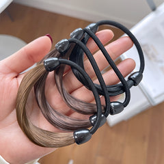 4pcs Minimalist Hair Rope Elastic Hair Tie Ponytail Holder