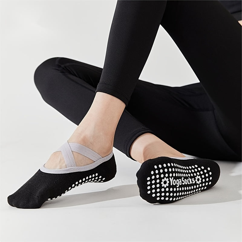 Women's Non Slip Yoga Pilates Training Socks