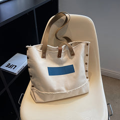 Large Capacity Canvas Shoulder Tote Bag Handbag
