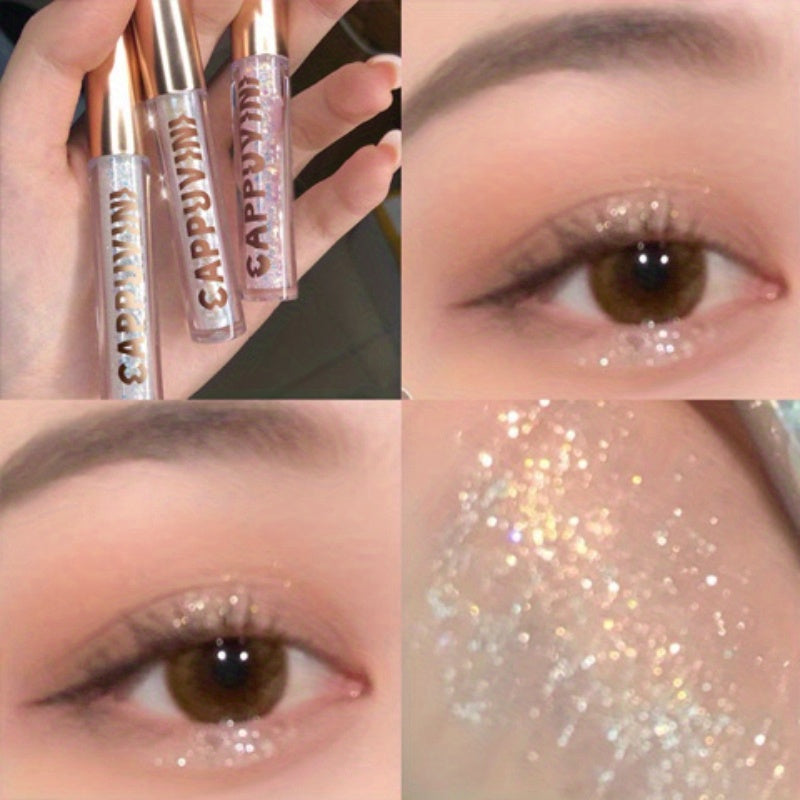 Liquid Eyeshadow Stick Glitter Eye Brightening Waterproof Highlighter