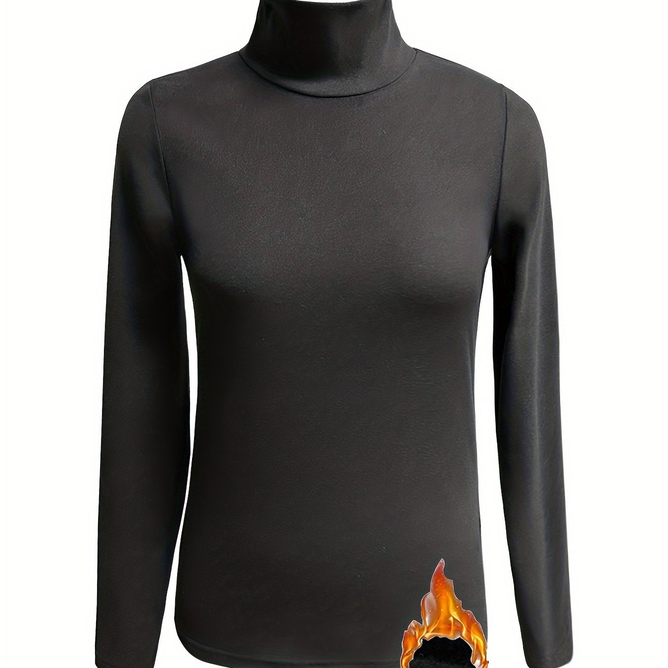 Women's Slim Fit Thermal Long Sleeve T-Shirt