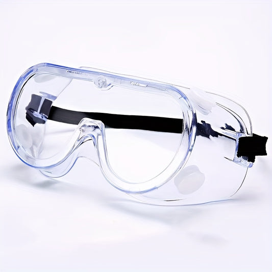 Anti Fog Safety Goggles Wide View Adjustable Chemical Splash Eyewear