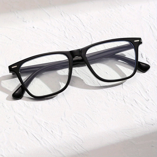 Classic Clear Lens Rectangular Eyeglasses for Women Men
