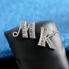 English Letter Small Brooch Suit Shirt Cardigan Pin Accessories