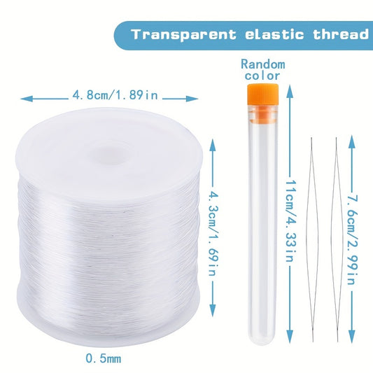 0.5mm Transparent Elastic Rope Beading Kit