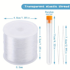 0.5mm Transparent Elastic Rope Beading Kit