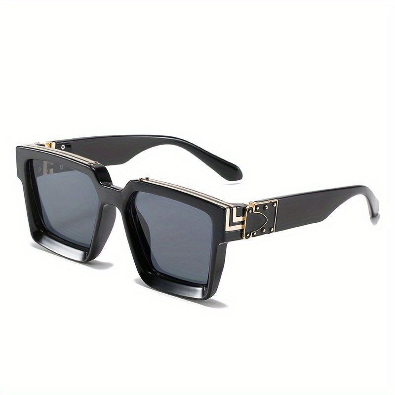 Men's Millionaire Glasses Hip Hop Clear Lens Eyewear