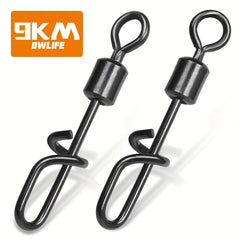Stainless Steel Snap Fishing Swivels 100Pcs Coastlock Saltwater Hooks