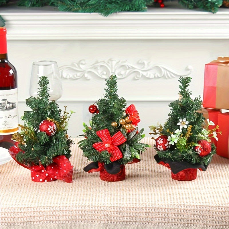 Desktop Mini Christmas Tree Decoration Christmas Ornaments