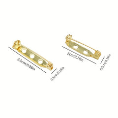1pc Brooch Accessories Decorative Stickable Brooch Holder