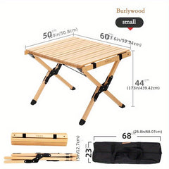Portable Folding Aluminum Table for Camping & Outdoor Leisure