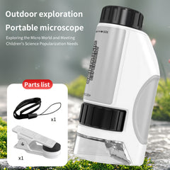 Portable Optical Microscope Toy for Kids - Explore Microscopic World!