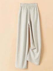 Drawstring Wide Leg Pants Casual Loose Pants