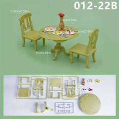 Children's Dollhouse Baking Oven Kitchen Set