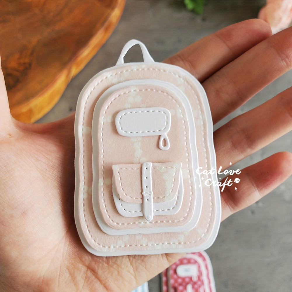 Catlove Backpack School Bag Metal Cutting Dies - Card Making DIY Craft