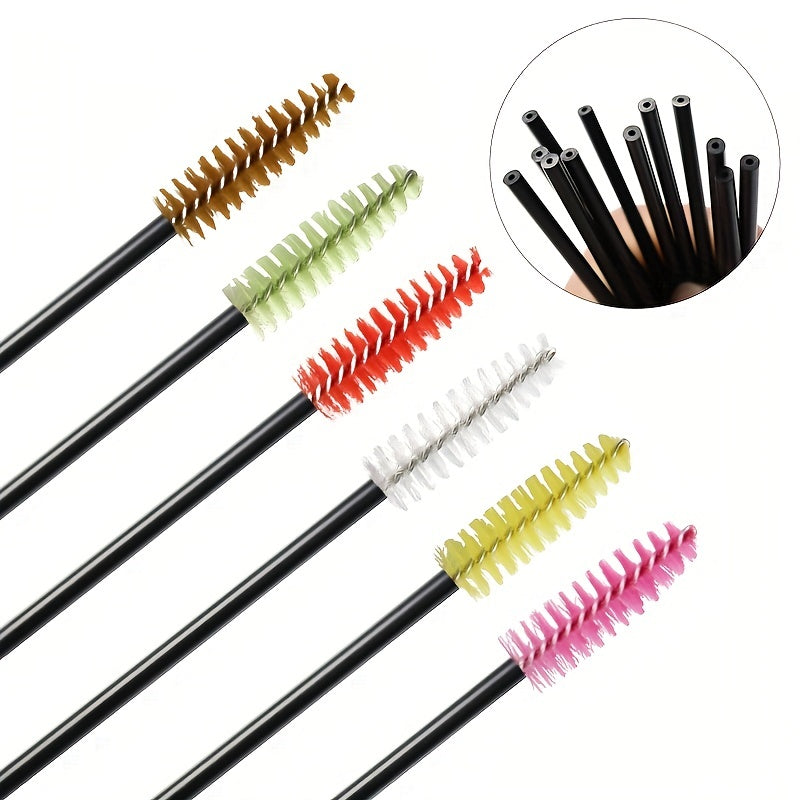 50pcs Mascara Wands for Easy Lash Application & Cleaning