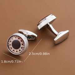 French Shirt Cufflinks Men's Business Buttons