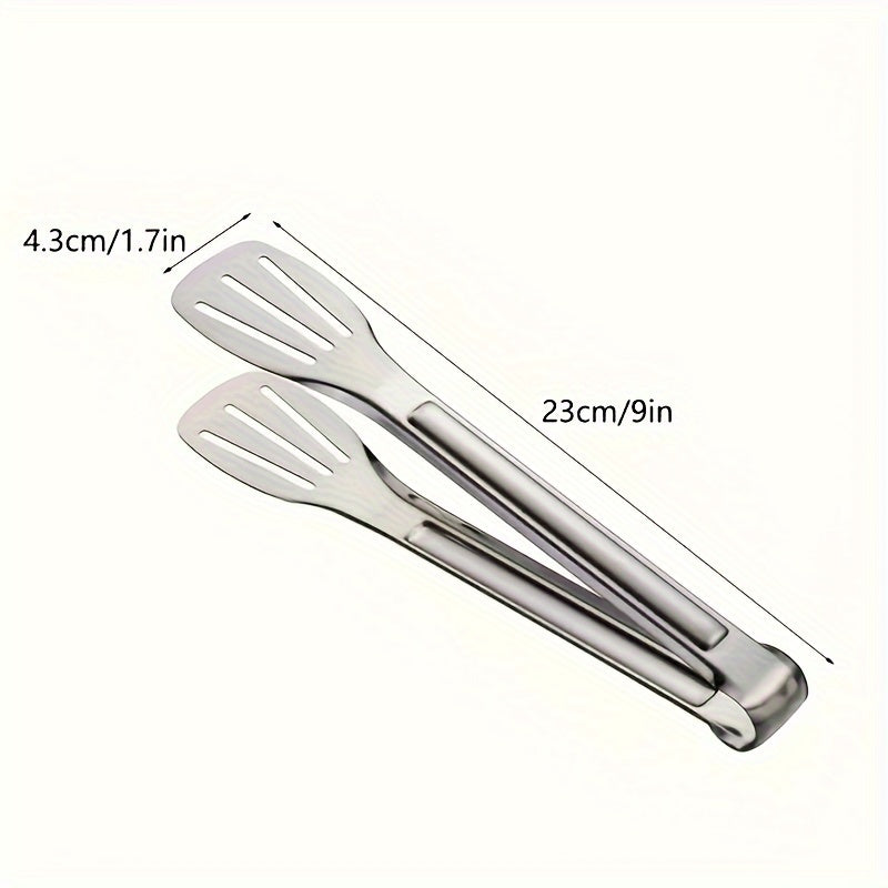 Stainless Steel Tong Skewer Food Tongs BBQ Tool Vegetable Tong