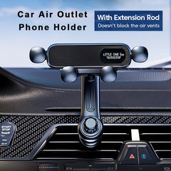 Car Air Outlet Phone Holder Telescopic Gravity Stand