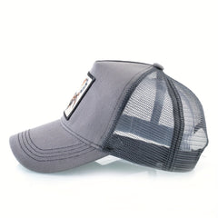 Scorpion Embroidered Baseball Cap Mesh Trucker Snapback Cap