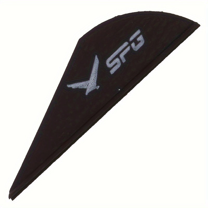 12pcs Archery Arrow Feather Durable Rubber Arrow Feather DIY Multiple Colors