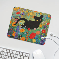 Tabby Cat Mouse Pad Square Mouse Pad Wireless Mouse Office Computer Mouse Pad