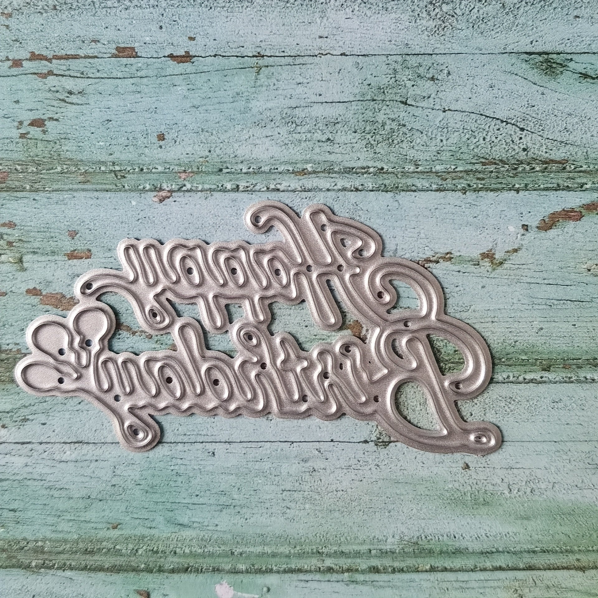 1pc Birthday Scrapbooking Die Cuts And Embossing Mold DIY