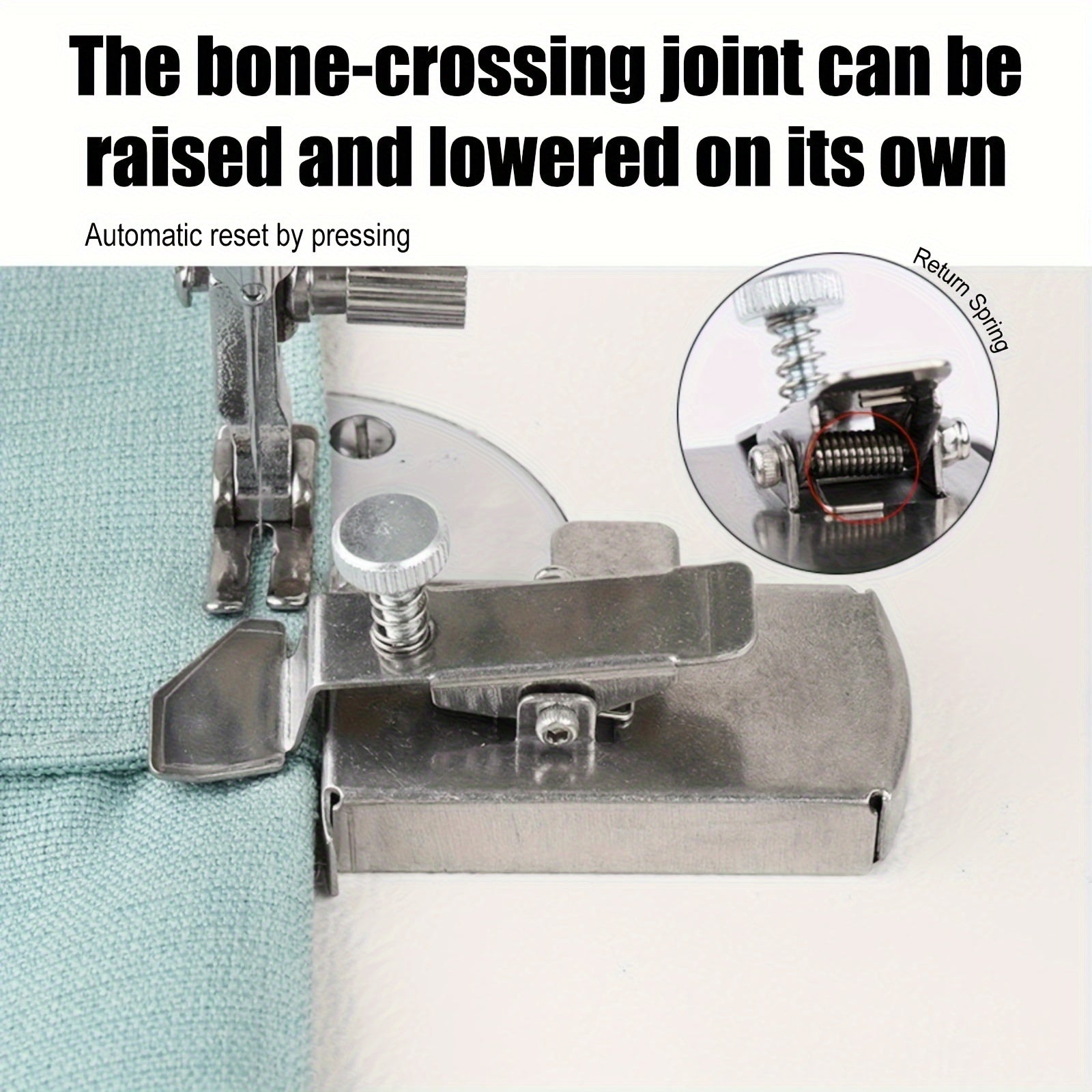 Magnetic Seam Guide Sewing Machine Presser Foot Hemmer