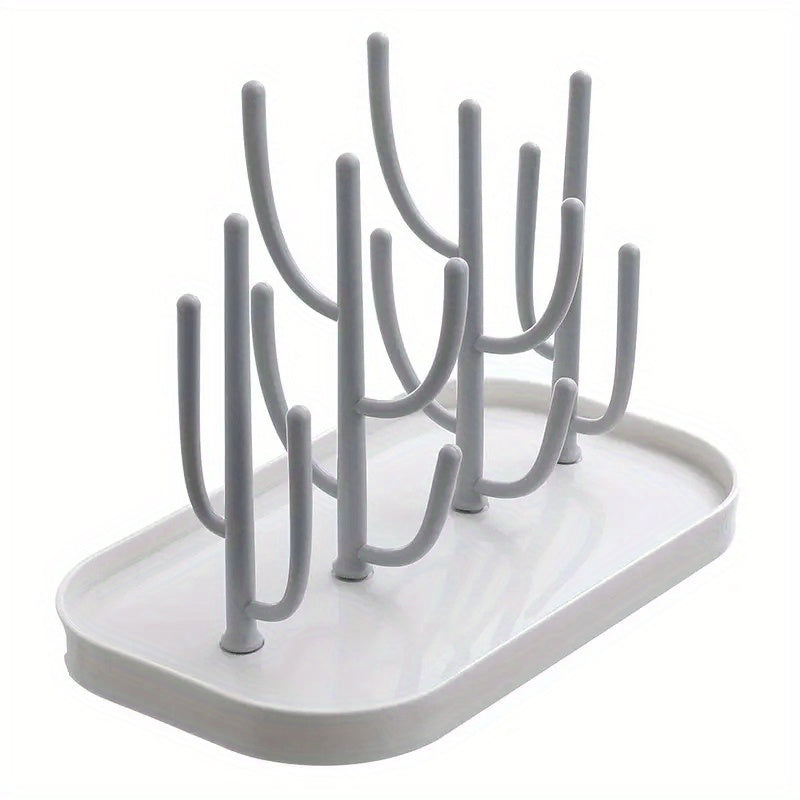 Tree Branch Baby Bottle Drying Rack with Base