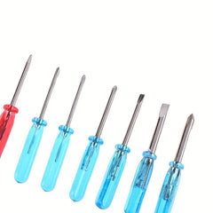 7pcs Set Mini Small Cross Screwdriver Repair Tool 45mm 1.77in 3mm