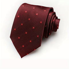 Floral Jacquard Bow Tie 8.0cm - Unique High Business Style Neck Tie
