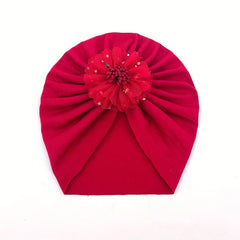 Breathable Mesh Gauze Flower Baby Hat