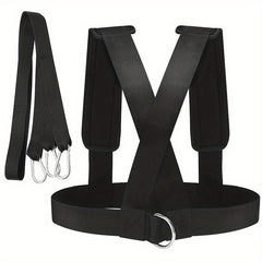 Strength Training Sled Pull Back Belt Fitness Resistance Training Strap