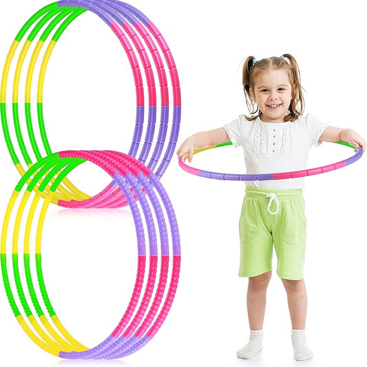 Adjustable Weight Plastic Hoops for Kids Sports Exercise