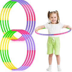 Adjustable Weight Plastic Hoops for Kids Sports Exercise