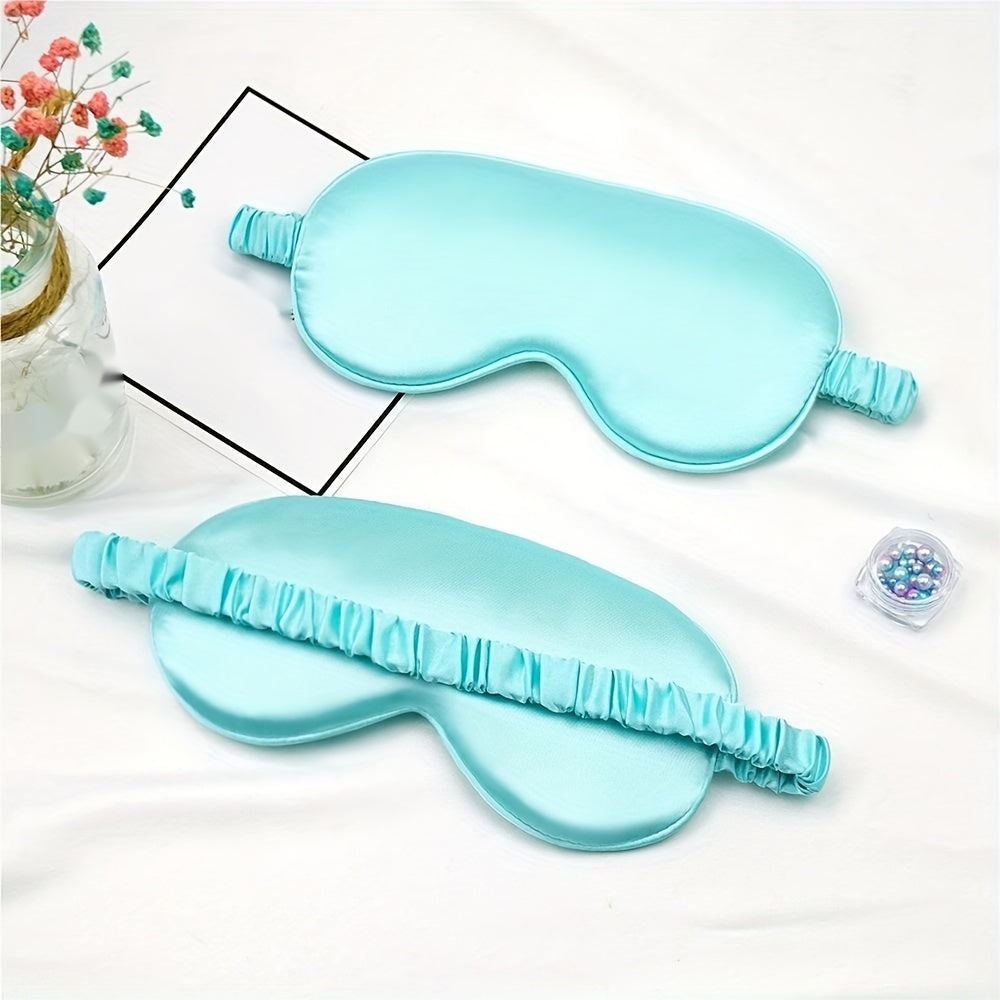Blackout Silk Eye Mask for Travel Relaxation