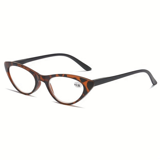 Light Blocking Cat Eye Tortoiseshell Presbyopic Glasses