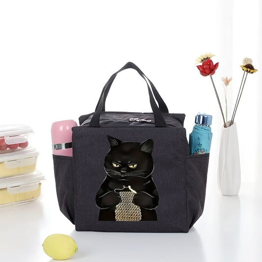 Large Capacity Insulated Lunch Bag for Work, Aluminum Foil Box Tote