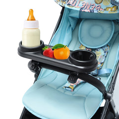 Universal Stroller Snack Tray with Cup Holder for Prams, Push Chairs