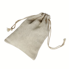 Linen Drawstring Pocket Gift Jewelry Bag Wedding Party Packaging Bag