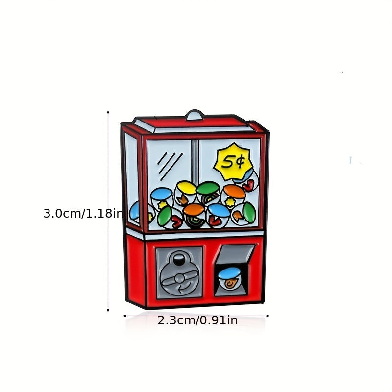 Cartoon Game Console Decorative Brooch