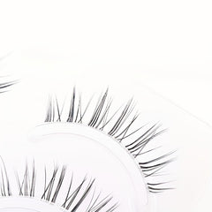 Short Wispy Natural False Eyelashes Reusable Cat Eye Lashes